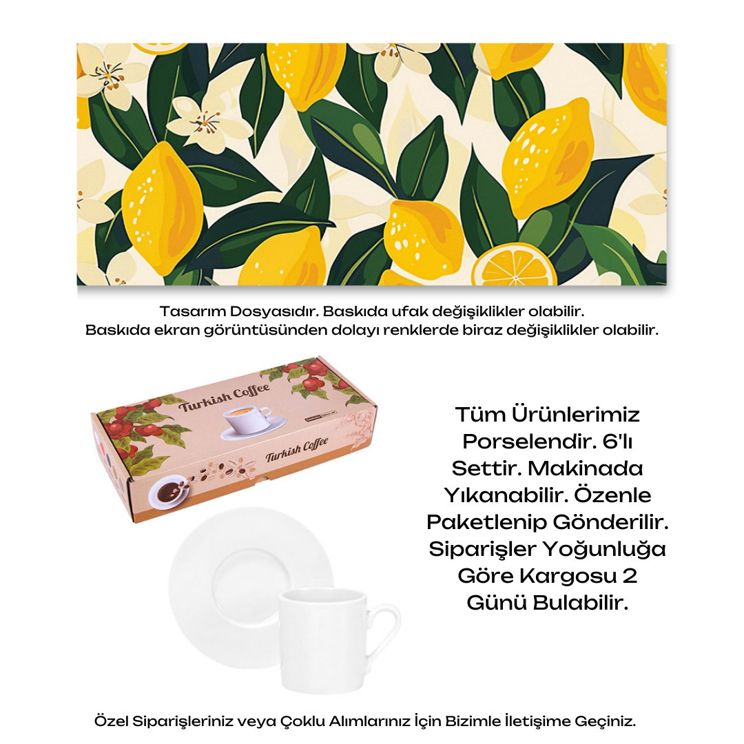 KDKF000000834 - Porselen Kahve Takımı