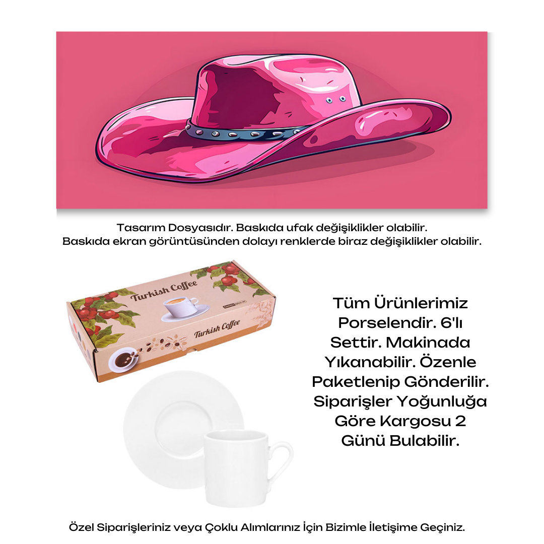 KDKF000002008 - Porselen Kahve Takımı