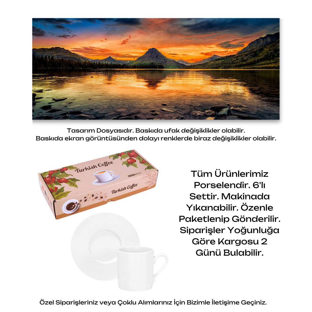 KDKF000002175 - Porselen Kahve Takımı