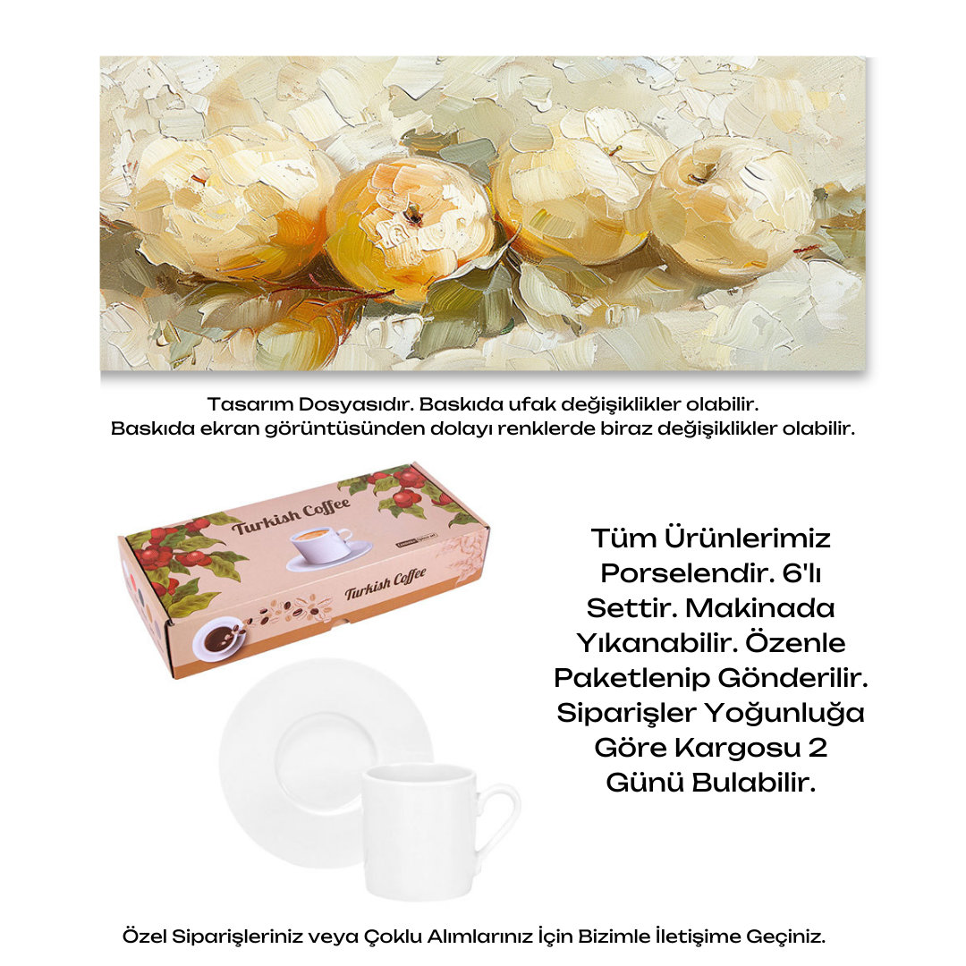 KDKF000002281 - Porselen Kahve Takımı