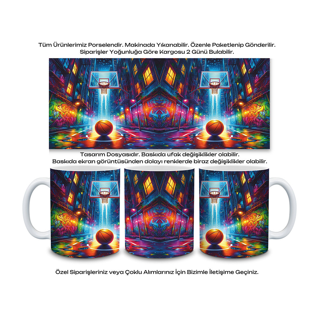 KDKP000000015 - Baskılı Porselen Kupa