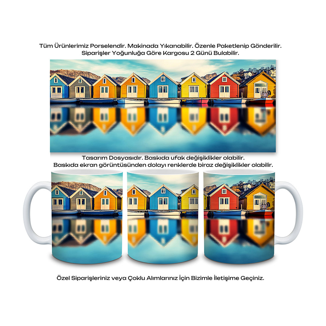 KDKP000000016 - Baskılı Porselen Kupa