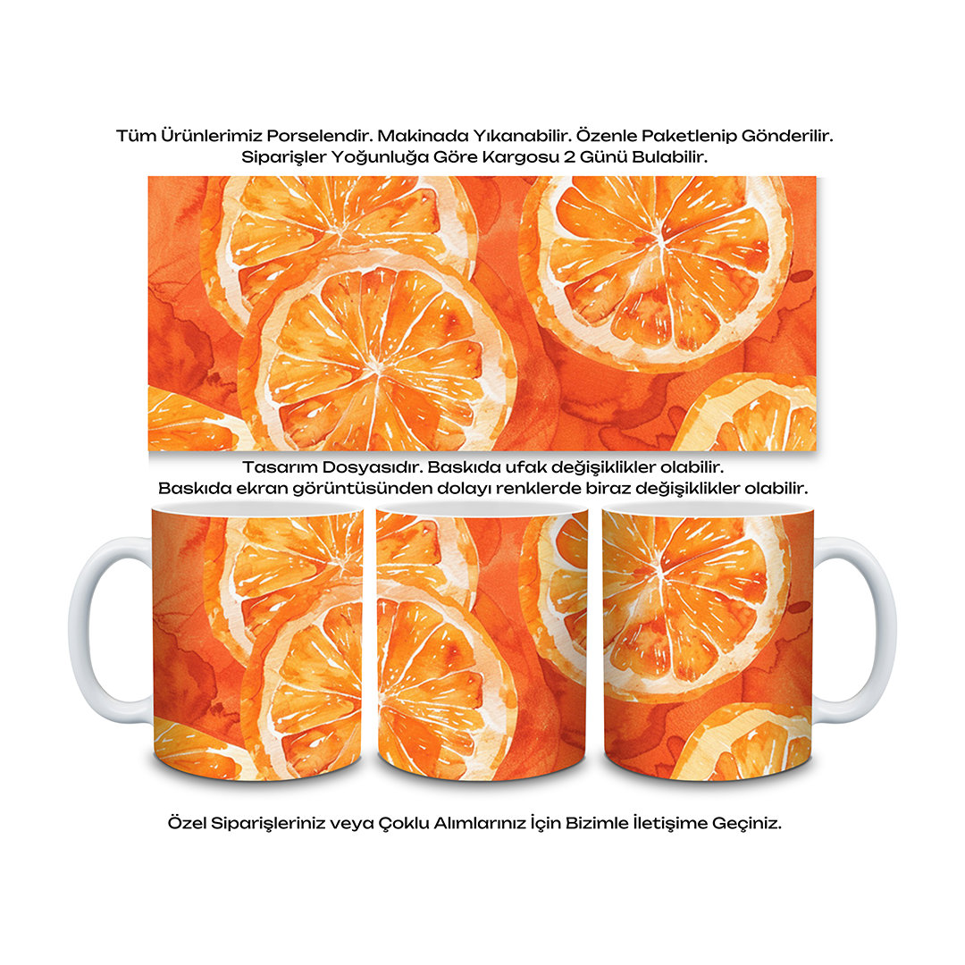 KDKP000000022 - Baskılı Porselen Kupa